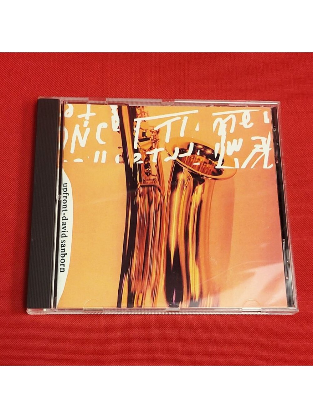 Upfront David Sanborn Alto Saxophonist Jazz Album CD 1992